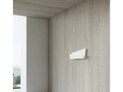 Lámparas de pared Lumivea moderno de acero - 2 fuentes luminosas 3000K - L.40 x A.15 cm - blanco