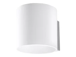 Lámparas de pared Novici moderno de vaso - 1 fuentes luminosas 3000K - L.10 x A.10 cm - blanco