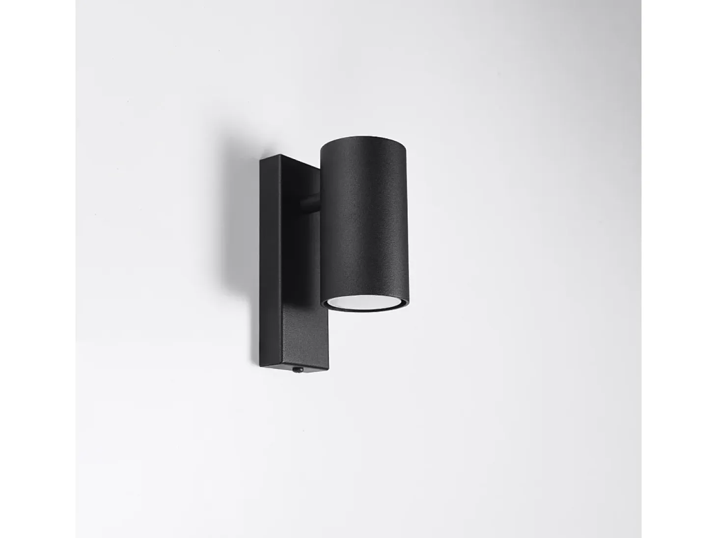 Lámparas de pared Nutiq moderno de acero - 1 fuentes luminosas 3000K - L.6 x A.15 cm - negro