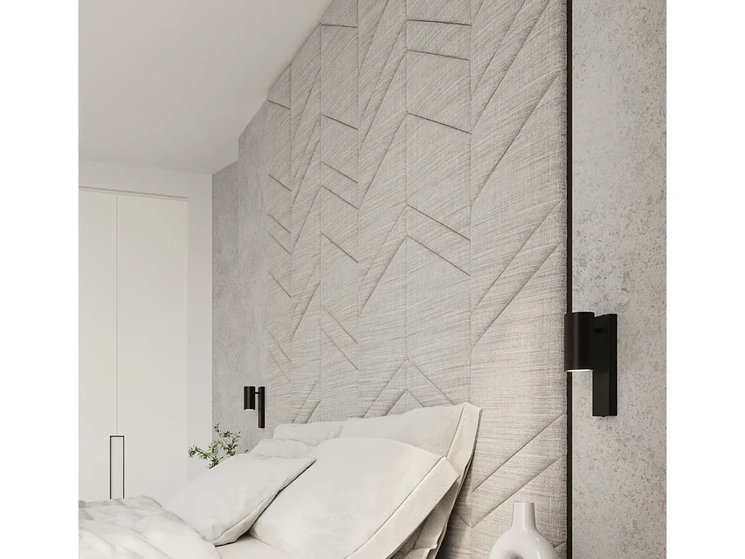 Lámparas de pared Nutiq moderno de acero - 1 fuentes luminosas 4000K - L.6 x A.15 cm - negro