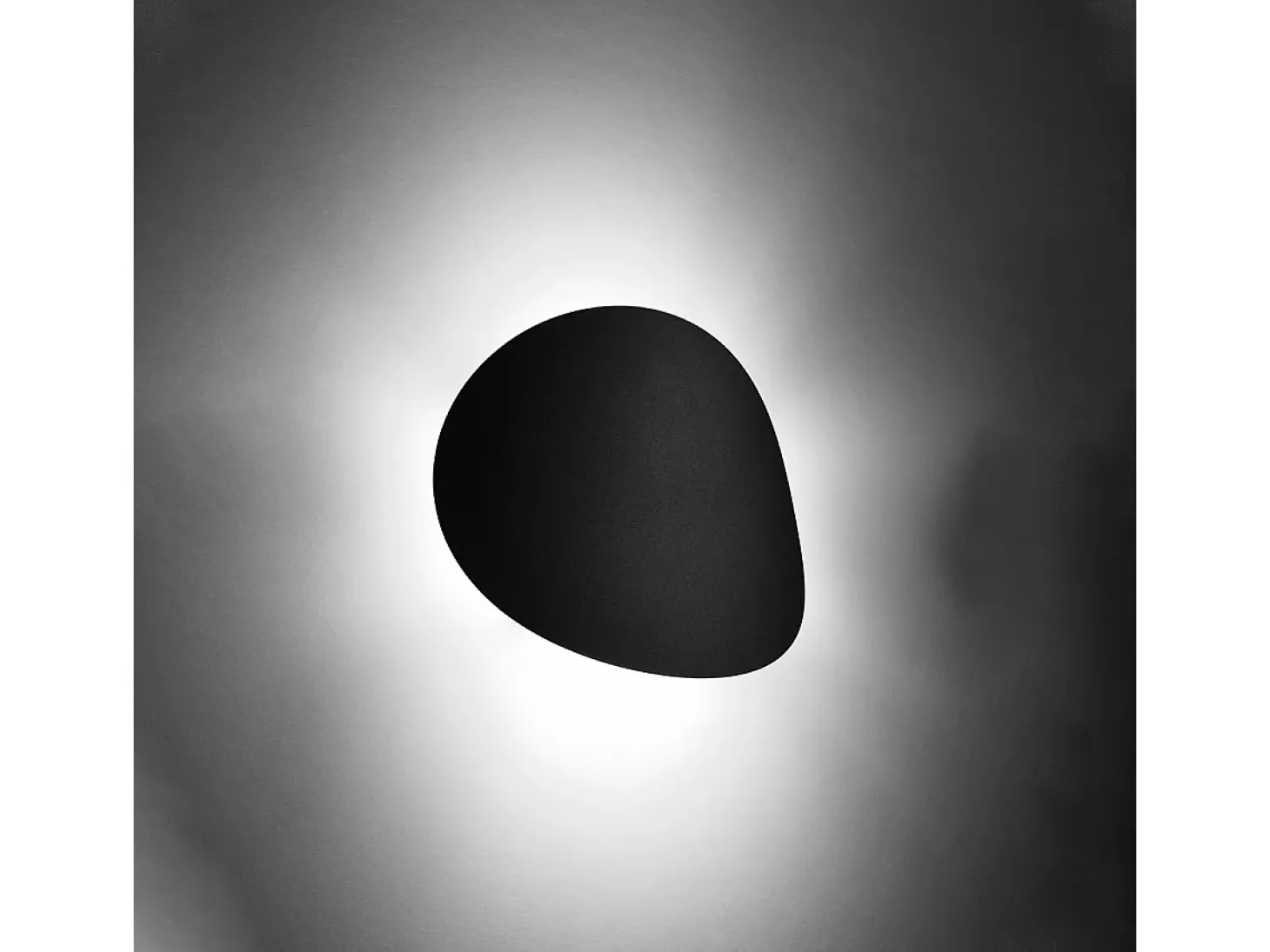 Lámparas de pared Perceptix moderno de acero - 2 fuentes luminosas 4000K - L.25 x A.29 cm - negro