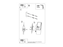 Lámparas De Pared Piegare Moderno De Acero - 1 Fuentes Luminosas - L.20 X A.10 Cm - Blanco