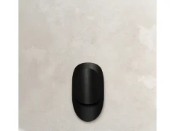 Lámparas de pared Revon moderno de acero - 1 fuentes luminosas 3000K - L.13 x A.30 cm - negro