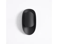 Lámparas de pared Revon moderno de acero - 1 fuentes luminosas 3000K - L.13 x A.30 cm - negro