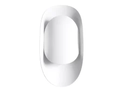 Lámparas de pared Revon moderno de acero - 1 fuentes luminosas 4000K - L.13 x A.30 cm - blanco