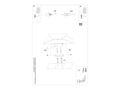 Lámparas de pared Revon moderno de acero - 1 fuentes luminosas 3000K - L.13 x A.30 cm - blanco