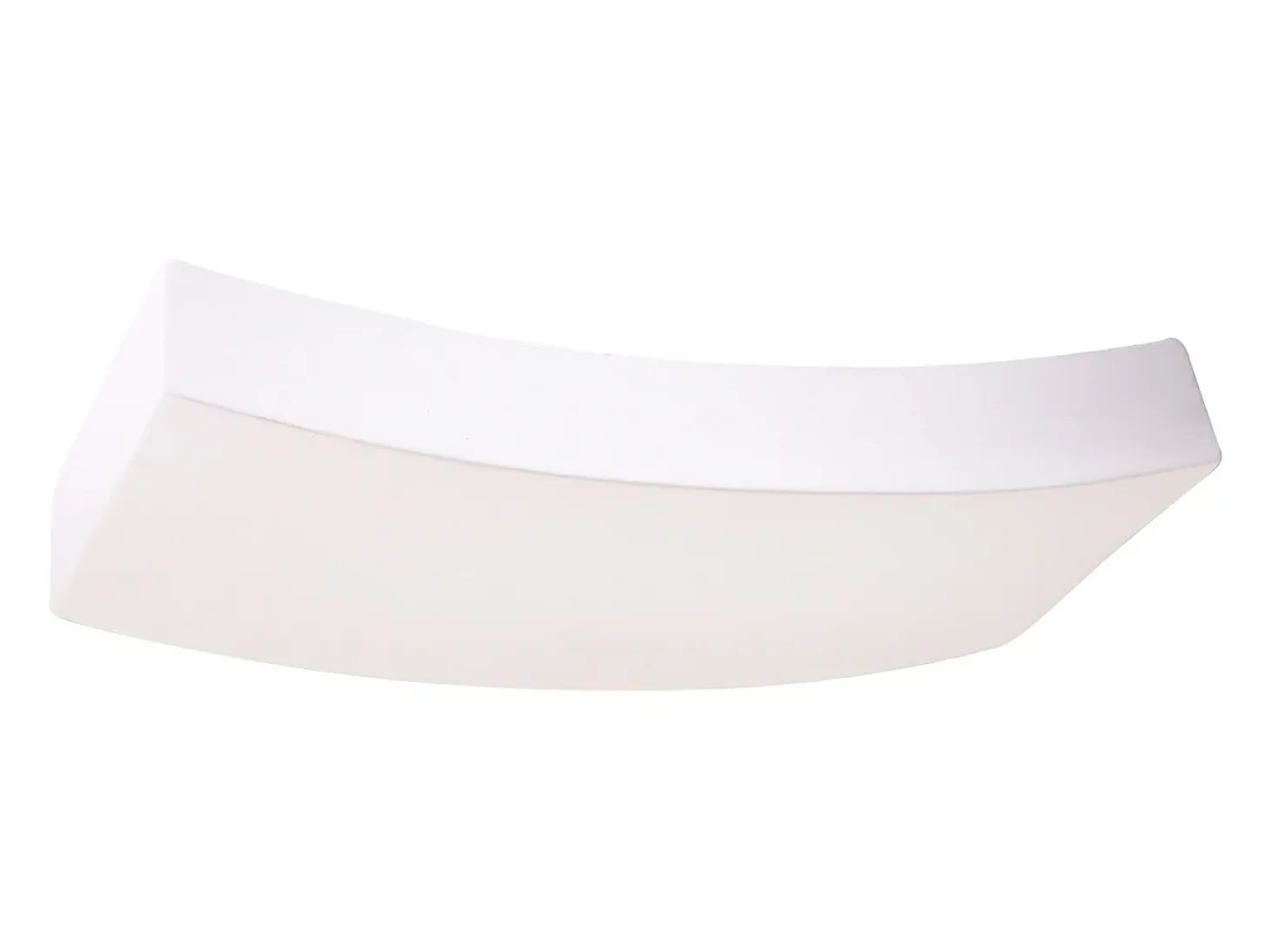 Lámparas de pared Shira moderno de cerámica - 2 fuentes luminosas 3000K - L.36 x A.4,5 cm - blanco