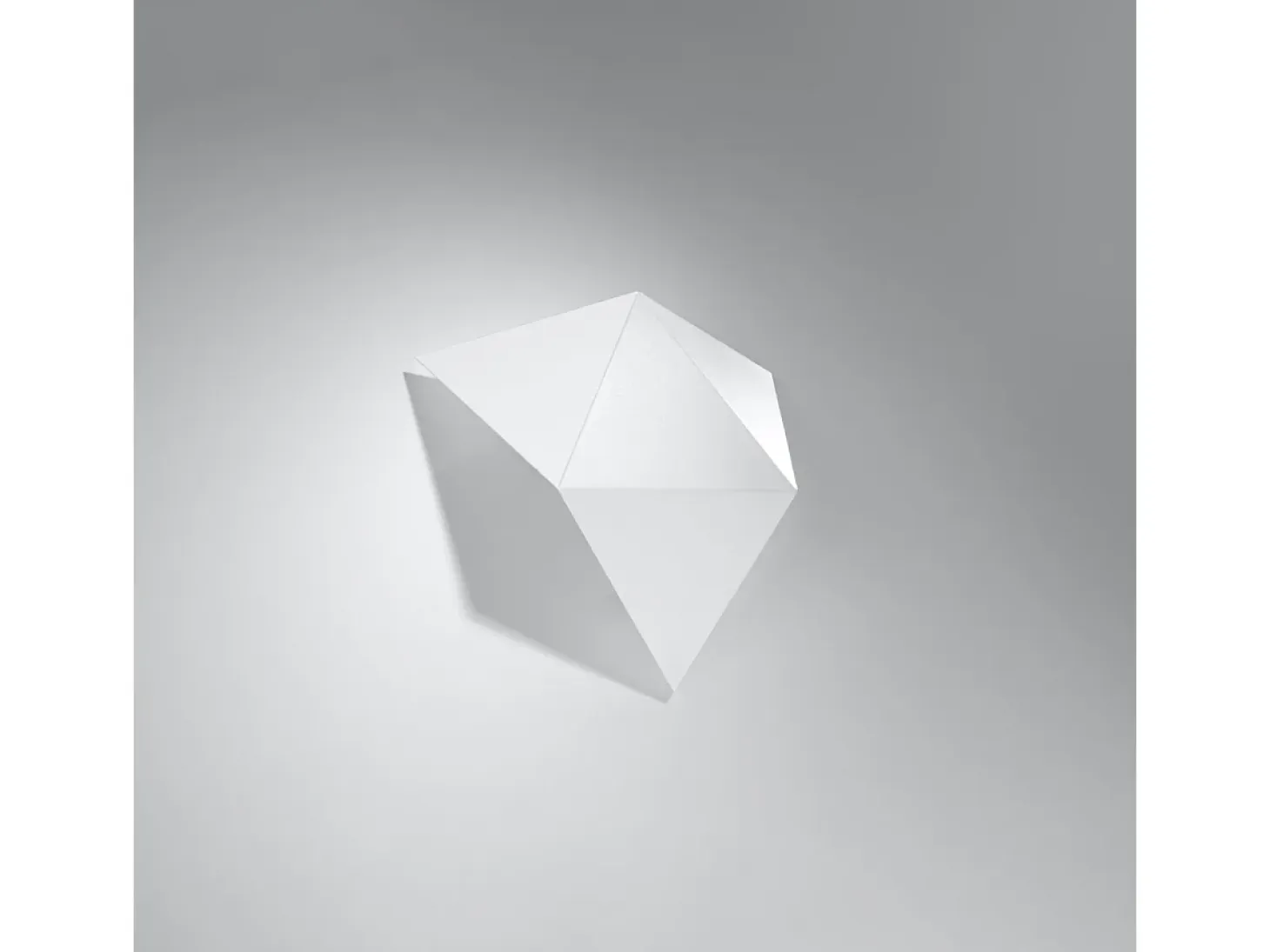Lámparas de pared Solara moderno de acero - 2 fuentes luminosas 3000K - L.27 x A.25 cm - blanco