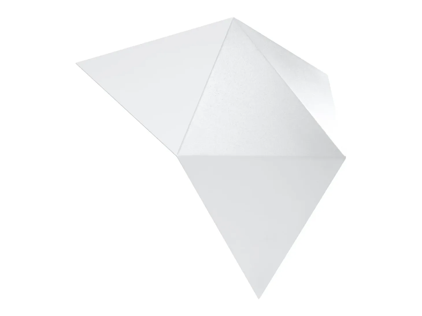 Lámparas de pared Solara moderno de acero - 2 fuentes luminosas 4000K - L.27 x A.25 cm - blanco