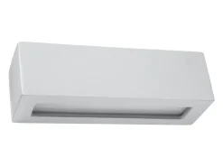 Lámparas de pared Solara moderno de cerámica/vidrio - 1 fuentes luminosas 4000K - L.32,5 x A.9,5 cm - gris
