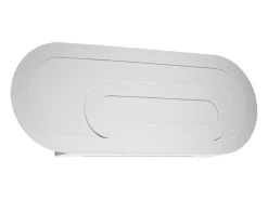 Lámparas de pared Solutix moderno de acero/PVC - 2 fuentes luminosas 3000K - L.40 x A.15 cm - blanco