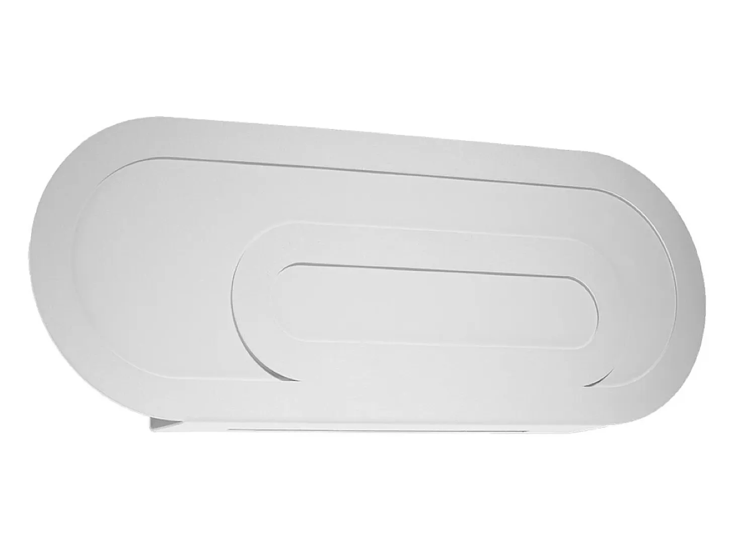 Lámparas de pared Solutix moderno de acero/PVC - 2 fuentes luminosas 3000K - L.40 x A.15 cm - blanco