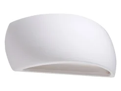 Lámparas de pared Torow moderno de cerámica - 1 fuentes luminosas 3000K - L.32 x A.14 cm - blanco