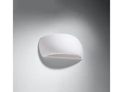 Lámparas de pared Torow moderno de cerámica - 1 fuentes luminosas 3000K - L.32 x A.14 cm - blanco