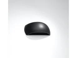 Lámparas de pared Torow moderno de cerámica - 1 fuentes luminosas 3000K - L.32 x A.14 cm - negro
