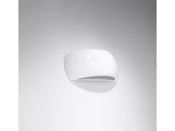 Lámparas de pared Torow moderno de cerámica - 1 fuentes luminosas 3000K - L.32 x A.13,5 cm - blanco