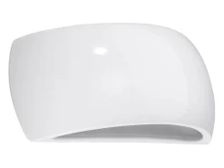 Lámparas de pared Torow moderno de cerámica - 1 fuentes luminosas 3000K - L.32 x A.13,5 cm - blanco