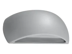 Lámparas de pared Torow moderno de cerámica - 1 fuentes luminosas 3000K - L.32 x A.14 cm - gris