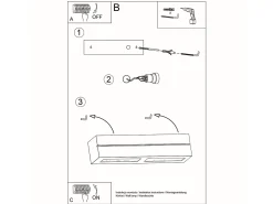 Lámparas De Pared Vega Moderno De Cerámica - 1 Fuentes Luminosas - L.32,5 X A.9,5 Cm - Blanco