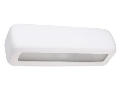 Lámparas de pared Vivin moderno de cerámica - 1 fuentes luminosas 3000K - L.33 x A.10 cm - blanco
