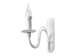 Lámparas de pared Vivow moderno de acero - 1 fuentes luminosas 3000K - L.6 x A.25 cm - blanco