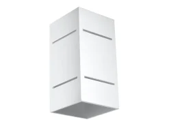 Lámparas de pared Vivus desván de aluminio - 1 fuentes luminosas 4000K - L.10 x A.20 cm - blanco