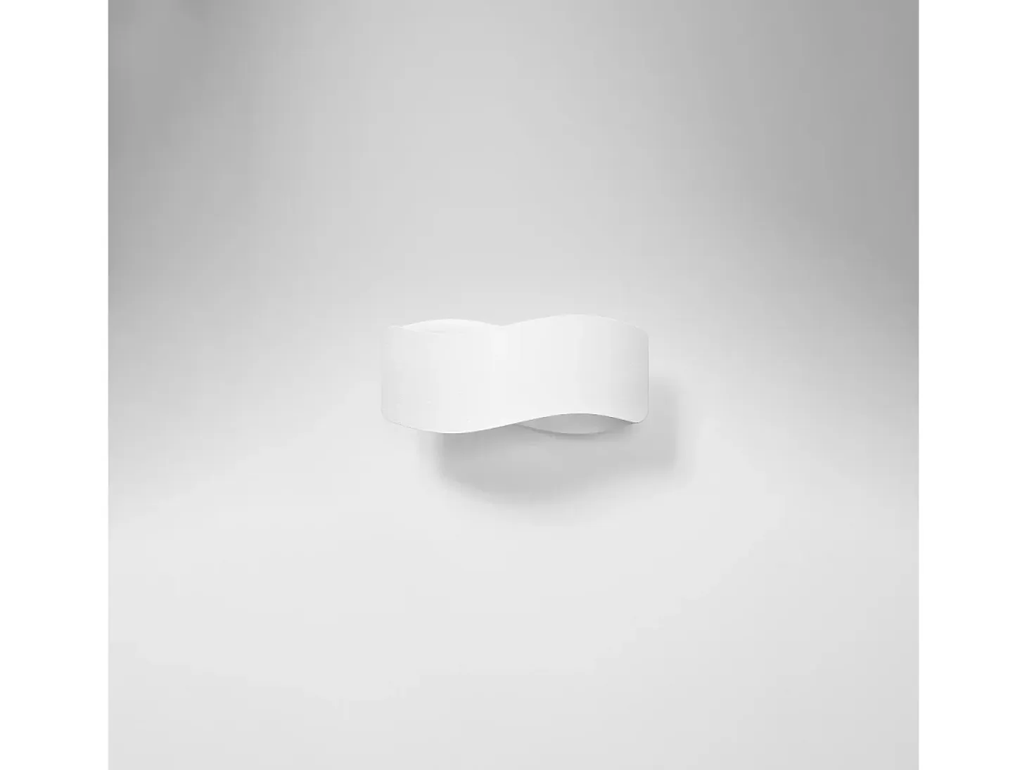 Lámparas de pared Zanila moderno de acero - 1 fuentes luminosas 3000K - L.30 x A.13 cm - blanco