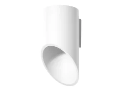 Lámparas de pared Zitiex moderno de aluminio - 1 fuentes luminosas 3000K - L.10 x A.20 cm - blanco