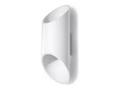 Lámparas de pared Zitiex moderno de aluminio - 1 fuentes luminosas 3000K - L.10 x A.30 cm - blanco