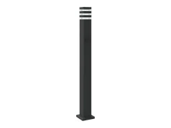 Lámparas de pie de exterior con enchufe 3 piezas 110 cm aluminio negro 02_0042569