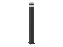 Lámparas de pie para exterior 3 piezas 110 cm aluminio negro 02_0042547