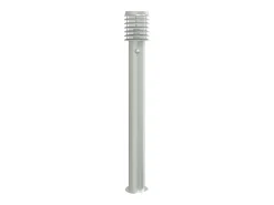 Lámparas de pie para exterior con sensores 3 piezas acero inoxidable color plata 02_0042567