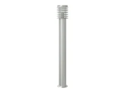 Lámparas de pie para exterior con sensores 3 piezas acero inoxidable color plata 02_0042567