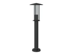 Lámparas de pie para exterior 3 piezas 60 cm acero inoxidable negro 02_0042551