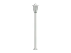 Lámparas de suelo de exterior 3 uds acero inoxidable 120 cm ES890392