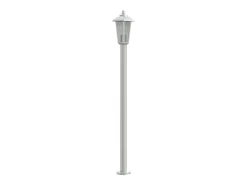 Lámparas de suelo de exterior 3 uds acero inoxidable 120 cm ES890392