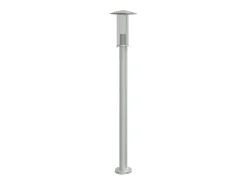 Lámparas de suelo de exterior 3 uds acero inoxidable 100 cm ES989840