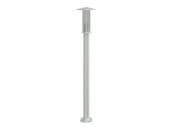 Lámparas de suelo de exterior 3 uds acero inoxidable 100 cm ES989840