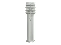 Lámparas de suelo de exterior con sensor 3 uds acero inox 60 cm ES363917