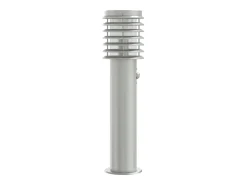 Lámparas de suelo de exterior con sensor acero inoxidable 60 cm ES473289