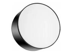 Lámparas de techo Cercle minimalista de CLORURO DE POLIVINILO - 1 fuentes luminosas 3000K - L.25 x A.11 cm - negro