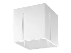 Lámparas de techo Luminara moderno de aluminio - 1 fuentes luminosas 4000K - L.10 x A.10 cm - blanco