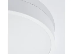 Lámparas De Techo Onyx Minimalista De Aluminio - 1 Fuentes Luminosas - L.40 X A.6 Cm - Blanco