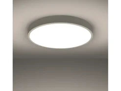 Lámparas De Techo Onyx Minimalista De Aluminio - 1 Fuentes Luminosas - L.60 X A.6 Cm - Blanco