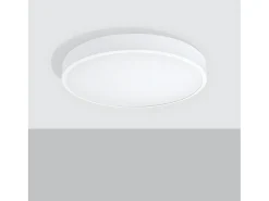 Lámparas De Techo Onyx Minimalista De Aluminio - 1 Fuentes Luminosas - L.60 X A.6 Cm - Blanco