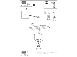 Lámparas De Techo Quad Moderno De Aluminio - 1 Fuentes Luminosas - L.10 X A.10 Cm - Antracita