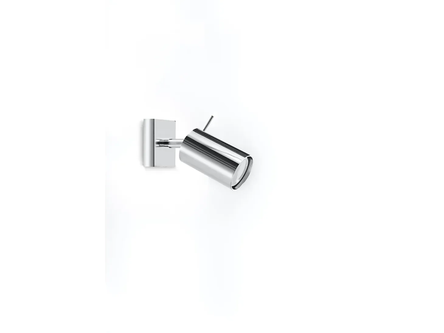 Lámparas De Techo Ring Moderno De Acero - 1 Fuentes Luminosas - L.8 X A.8 Cm - Cromo
