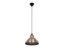 Lámparas de techo semiesféricas 2 unidades color cobre ES180918