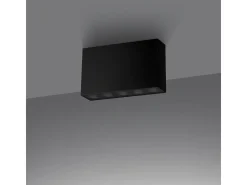 Lámparas De Techo Sole Minimalista De Aluminio - 5 Fuentes Luminosas - L.13,7 X A.8,3 Cm - Negro