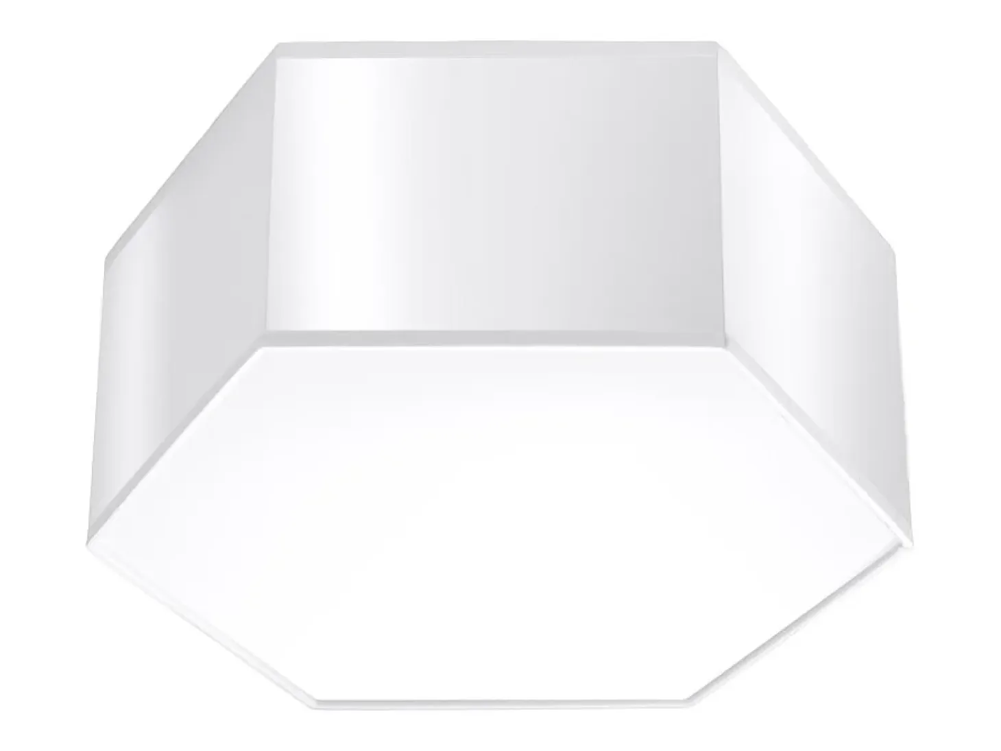 Lámparas de techo Solinia moderno de CLORURO DE POLIVINILO - 2 fuentes luminosas 4000K - L.30,5 x A.13,5 cm - blanco